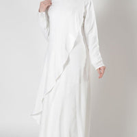 Double Layered Hajj Umrah Abaya Dress - EastEssence.com