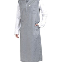 Dual Tone Chambray kurta - EastEssence.com