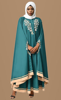 Kaftan Abaya brodé Saara
