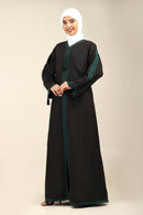 Elegant Kashibo Bell Sleeve Abaya with Tassel - EastEssence.com