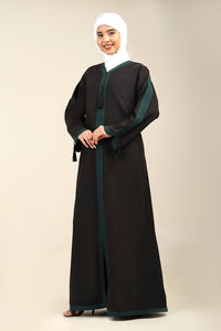 Elegant Kashibo Bell Sleeve Abaya with Tassel - EastEssence.com