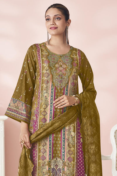 Ethnic Cotton Kurta Set with Dupatta for Women - EastEssence.com