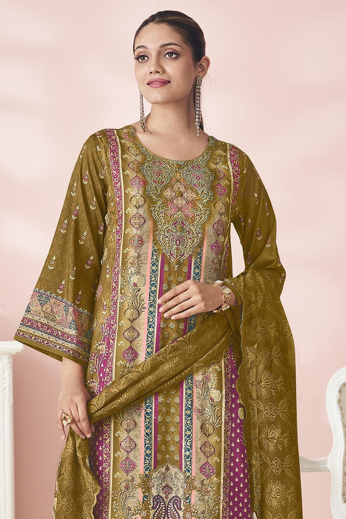 Ethnic Cotton Kurta Set with Dupatta for Women - EastEssence.com