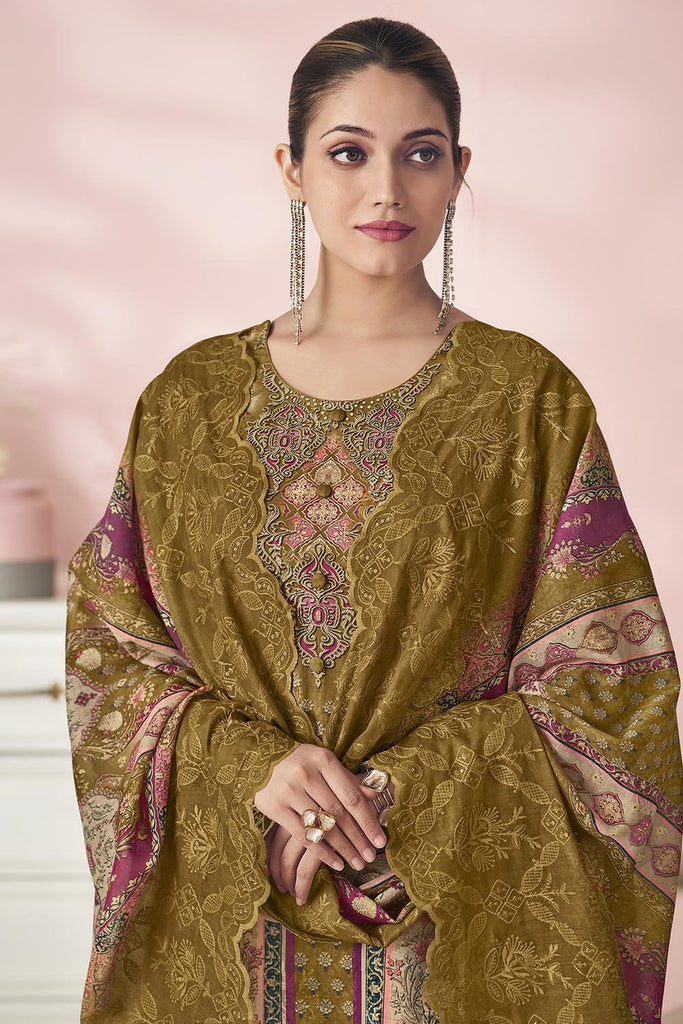 Ethnic Cotton Kurta Set with Dupatta for Women - EastEssence.com