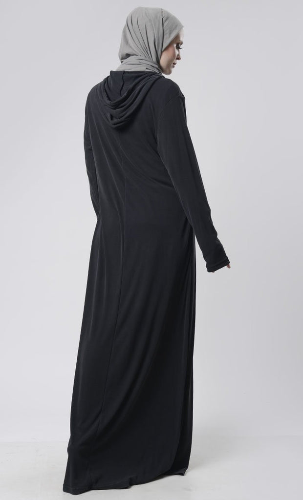 Everyday Casual Wear Abaya With Pockets - Final Sale - EastEssence.com