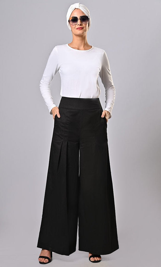 Everyday wear Islamic modest twill pants with pockets - Final Sale - EastEssence.com