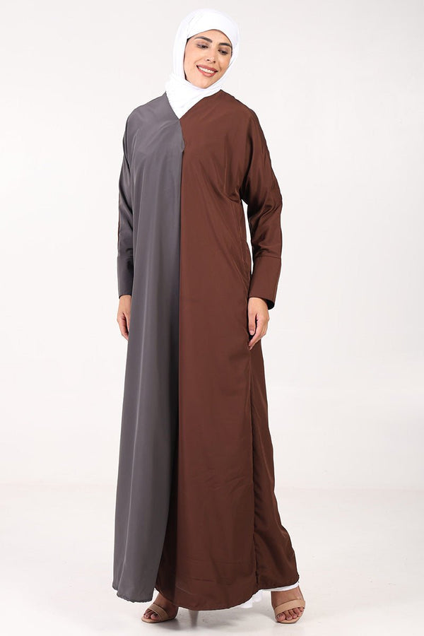 Everyday Wear Kashibo Abaya ??Full Sleeves, Wrap Style - EastEssence.com