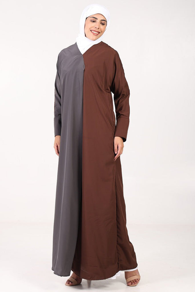 Everyday Wear Kashibo Abaya – Full Sleeves, Wrap Style - EastEssence.com