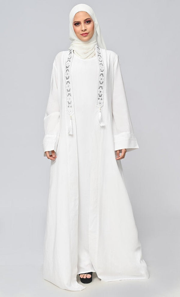 Front Embroidered Detailing 2Pc Set - Final Sale - EastEssence.com