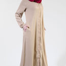 Front Open Crepe Prayer Abaya/ Jilbab - EastEssence.com