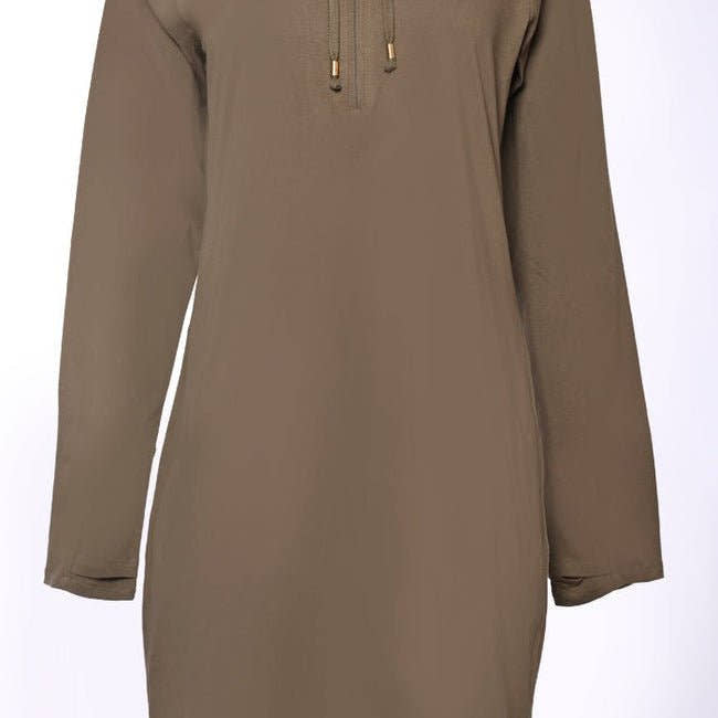 Front-Zip solid Hoodie T-shirt style - EastEssence.com