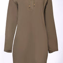 Front-Zip solid Hoodie T-shirt style - EastEssence.com