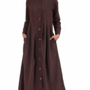 High Neck Kashibo Abaya/ Jilbab - EastEssence.com