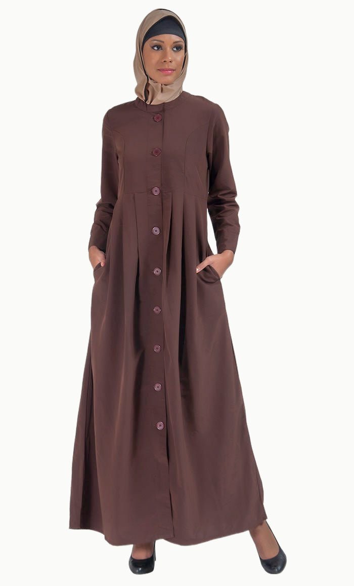 High Neck Kashibo Abaya/ Jilbab - EastEssence.com