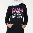 Hijab My Right My Choice My Life Hoodie Sweatshirt - EastEssence.com