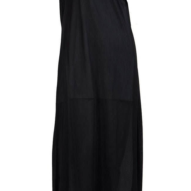 Laced Neckline And Sleeveless Under Dress Full Length Slip On Lining - EastEssence.com