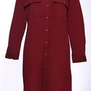 Long Shirt with Front button opening - EastEssence.com
