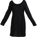 Long Sleeve And Shirt Length Under Dress Slip On Top - EastEssence.com