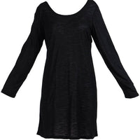 Long Sleeve And Shirt Length Under Dress Slip On Top - EastEssence.com