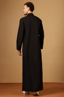 Men’s Cotton poplin embroidered thobe - EastEssence.com