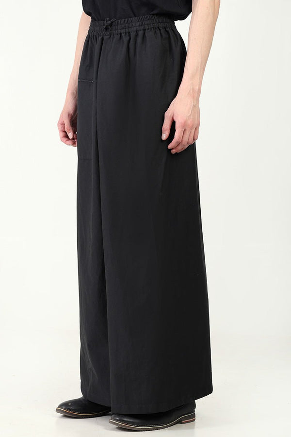Men?? Cotton Twill Izar Pant - Black - EastEssence.com