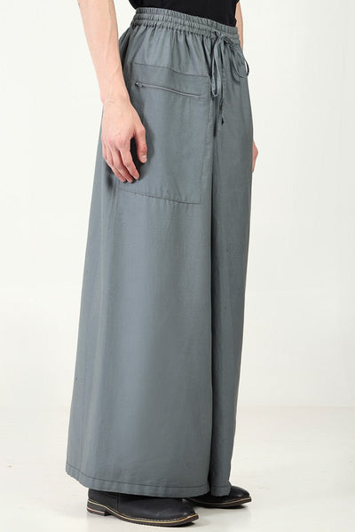Men?? Cotton Twill Izar Pant - Grey - EastEssence.com