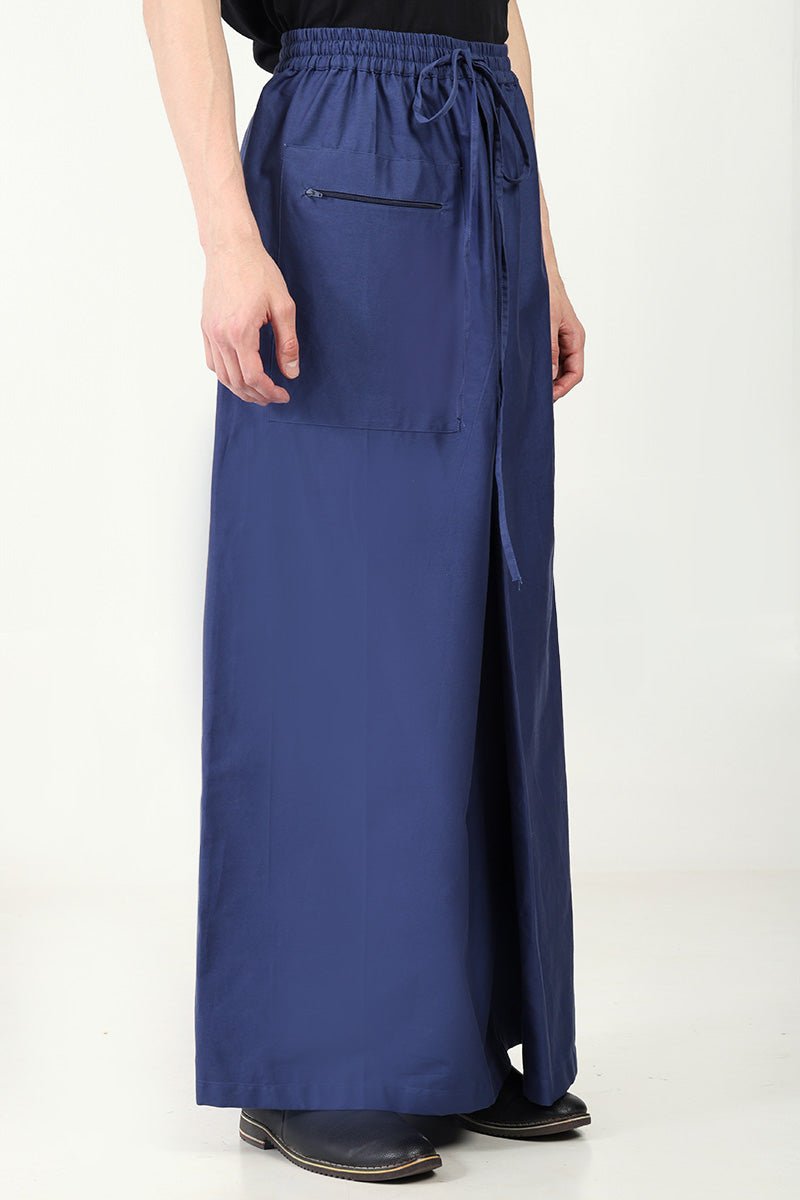 Men?? Cotton Twill Izar Pant - Navy - EastEssence.com