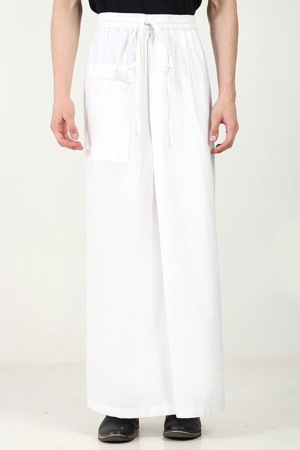 Men?? Cotton Twill Izar Pant - White - EastEssence.com
