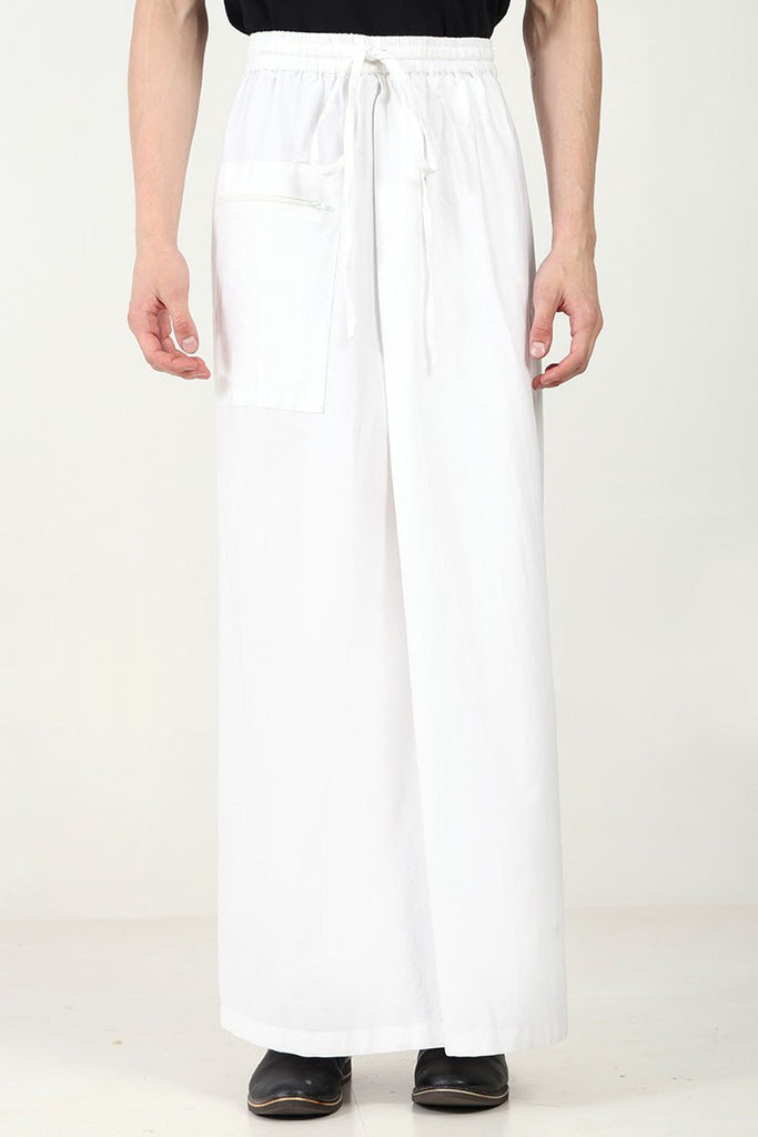 Men’s Cotton Twill Izar Pant - White - EastEssence.com