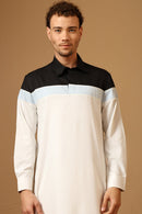 Men’s Poly Cotton Sports Thobe with Collared Neck & Side Pockets - EastEssence.com