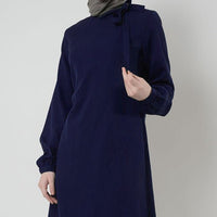 Navy Bow Tie Tunic-Grade 5 to Grade 8 - EastEssence.com
