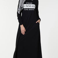 One ummah one body baisc Abaya dress - EastEssence.com