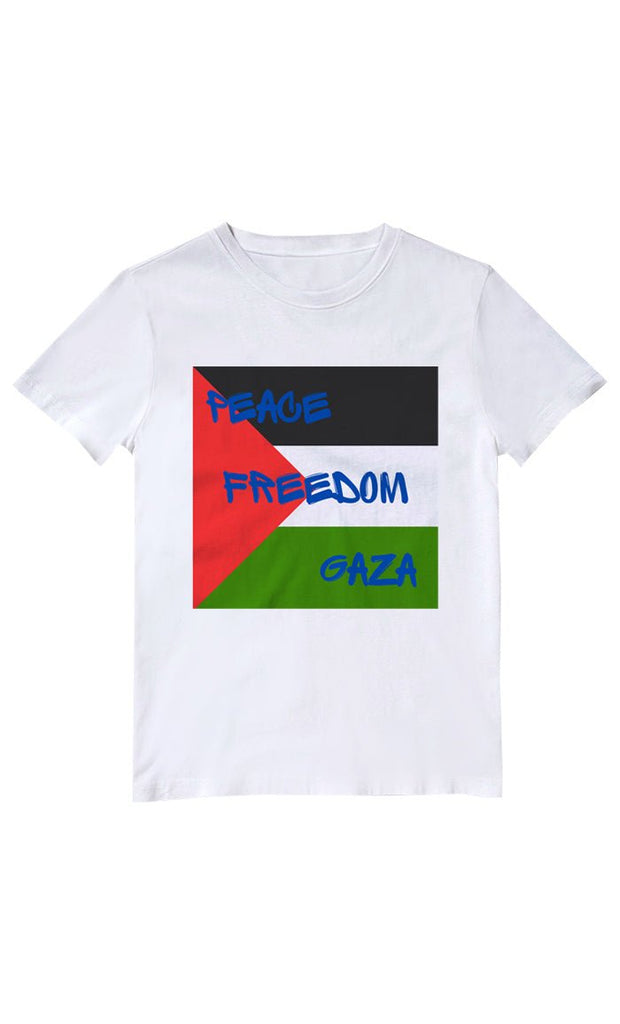 Peaceful Liberation Logo Printed T - Shirt - EastEssence.com
