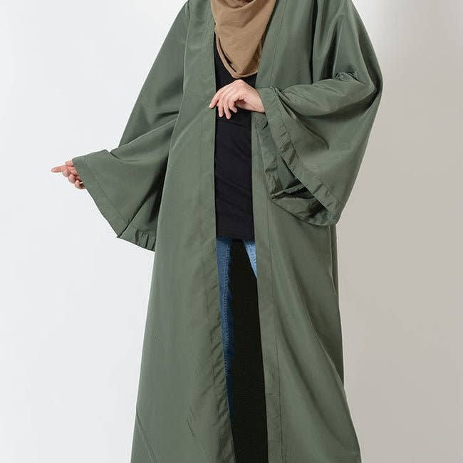 Plain Kashibo Bisht Duster - EastEssence.com