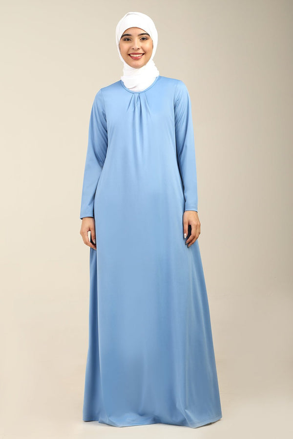 Polyknit A - Line Full Sleeve Uniform Abaya - EastEssence.com