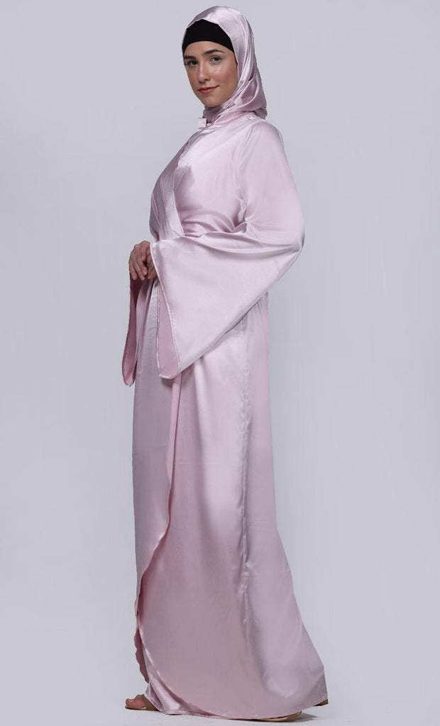 Ramadan Special Amazing Tulip Style Overlaped Abaya - Final Sale - EastEssence.com