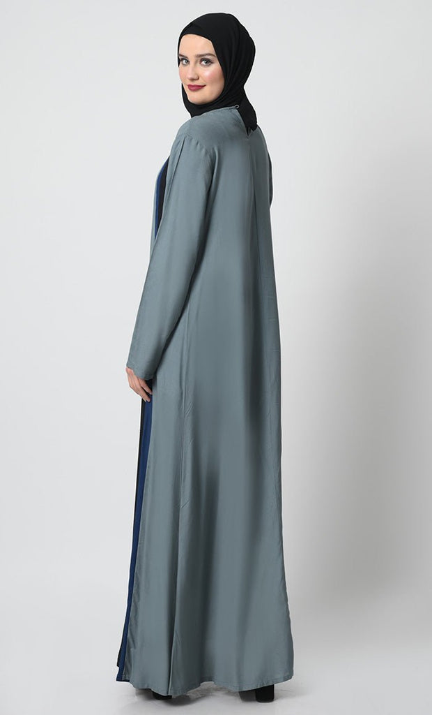 Rayon Fabric A - Line Abaya - EastEssence.com