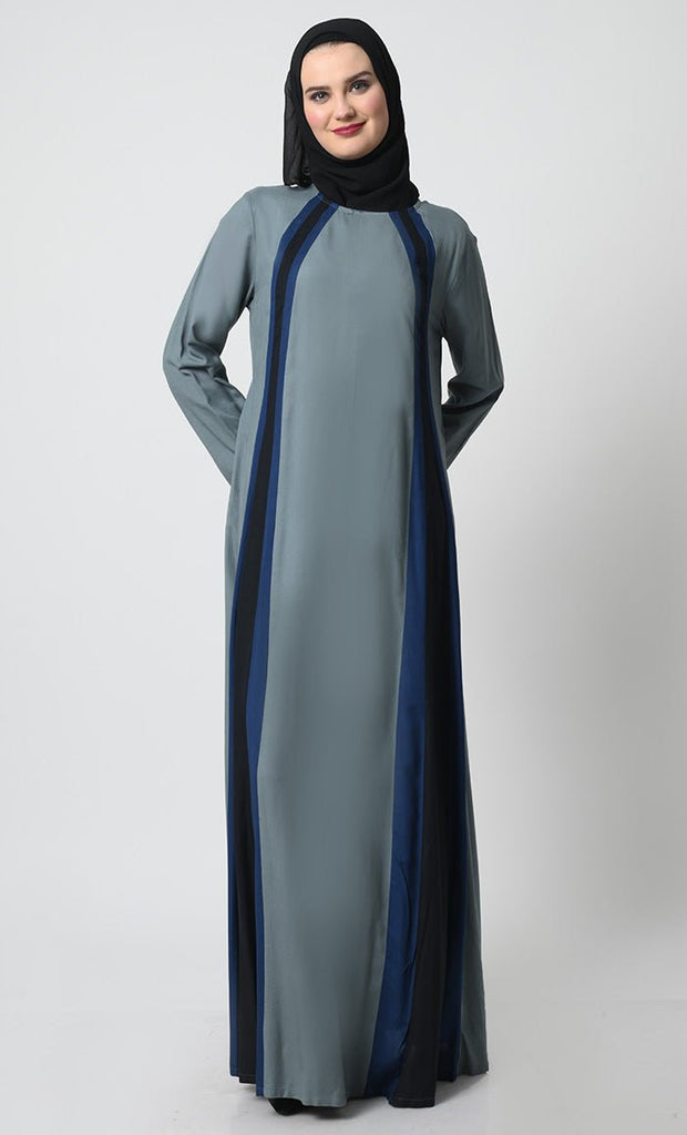 Rayon Fabric A - Line Abaya - EastEssence.com