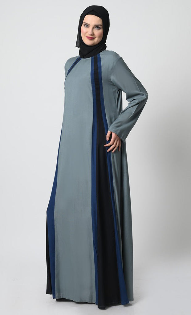 Rayon Fabric A - Line Abaya - EastEssence.com