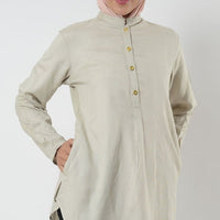 Rayon Gold Button School Tunic - EastEssence.com