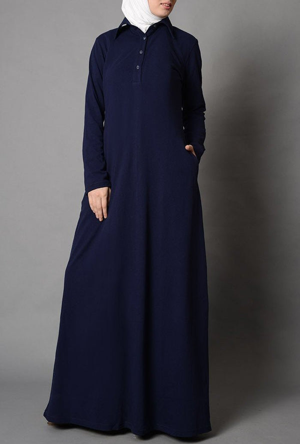 School Uniform Basic Abaya Dress - Kids Size - EastEssence.com
