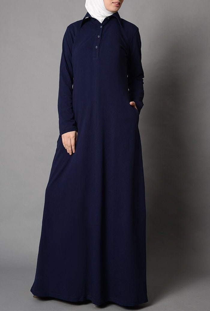 School Uniform Basic Abaya Dress - Kids Size - EastEssence.com