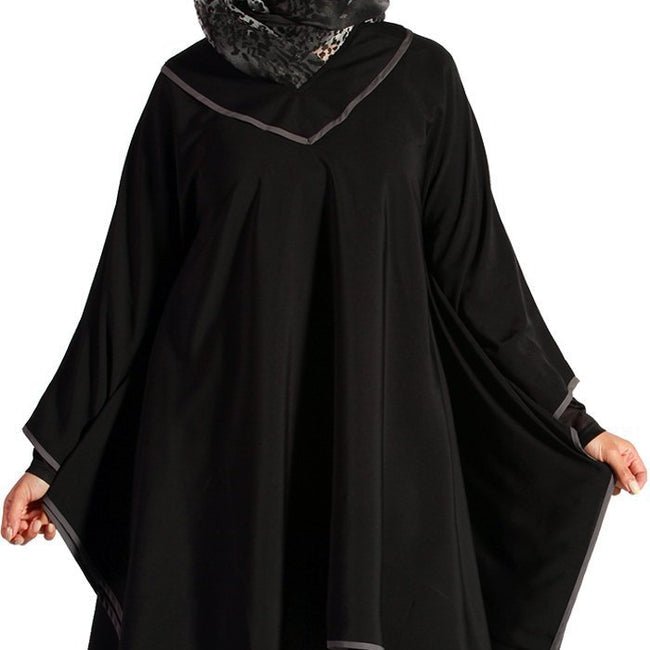 Slip on Black Kaftan Kurti