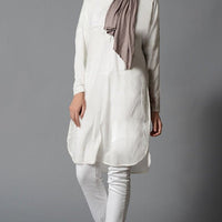 Solid Cotton Everyday Tunic - EastEssence.com