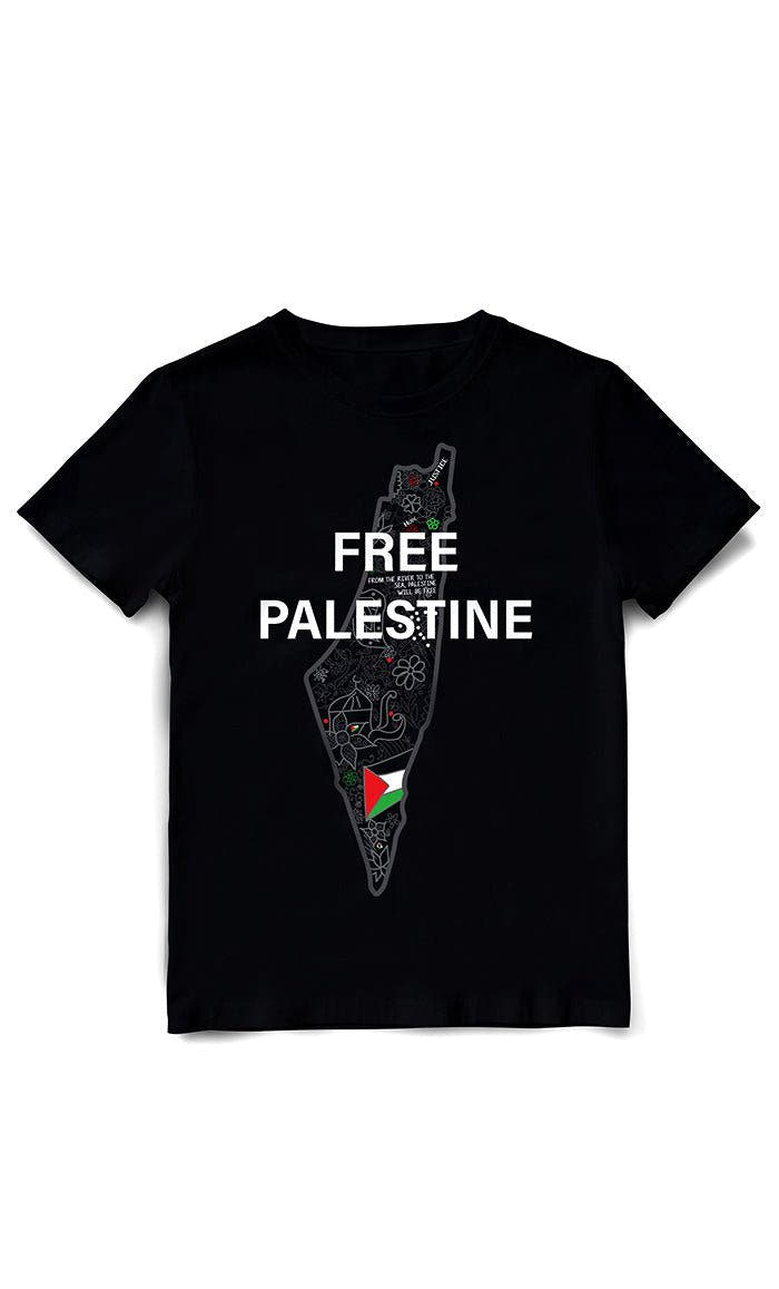 T-shirt de soutien à la libération de la Palestine