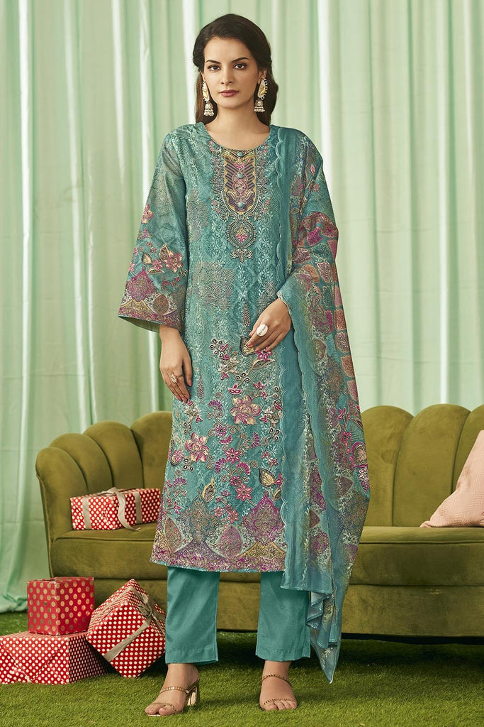 Traditional 3 - Piece Salwar Kameez set for Women - EastEssence.com