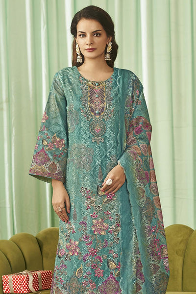 Traditional 3 - Piece Salwar Kameez set for Women - EastEssence.com