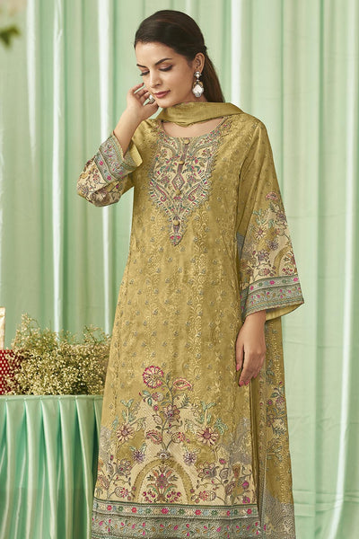 Trendy Printed Cotton Kameez Set with Dupatta for Women - EastEssence.com