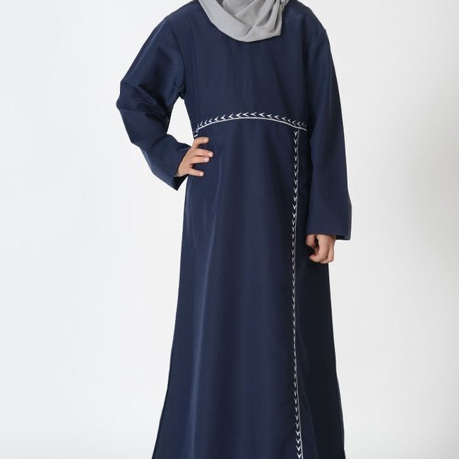 Uniform Abaya- Kids Sizes (Navy)