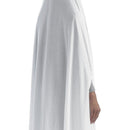 White Khimar-Long Prayer Women's Hijab - EastEssence.com
